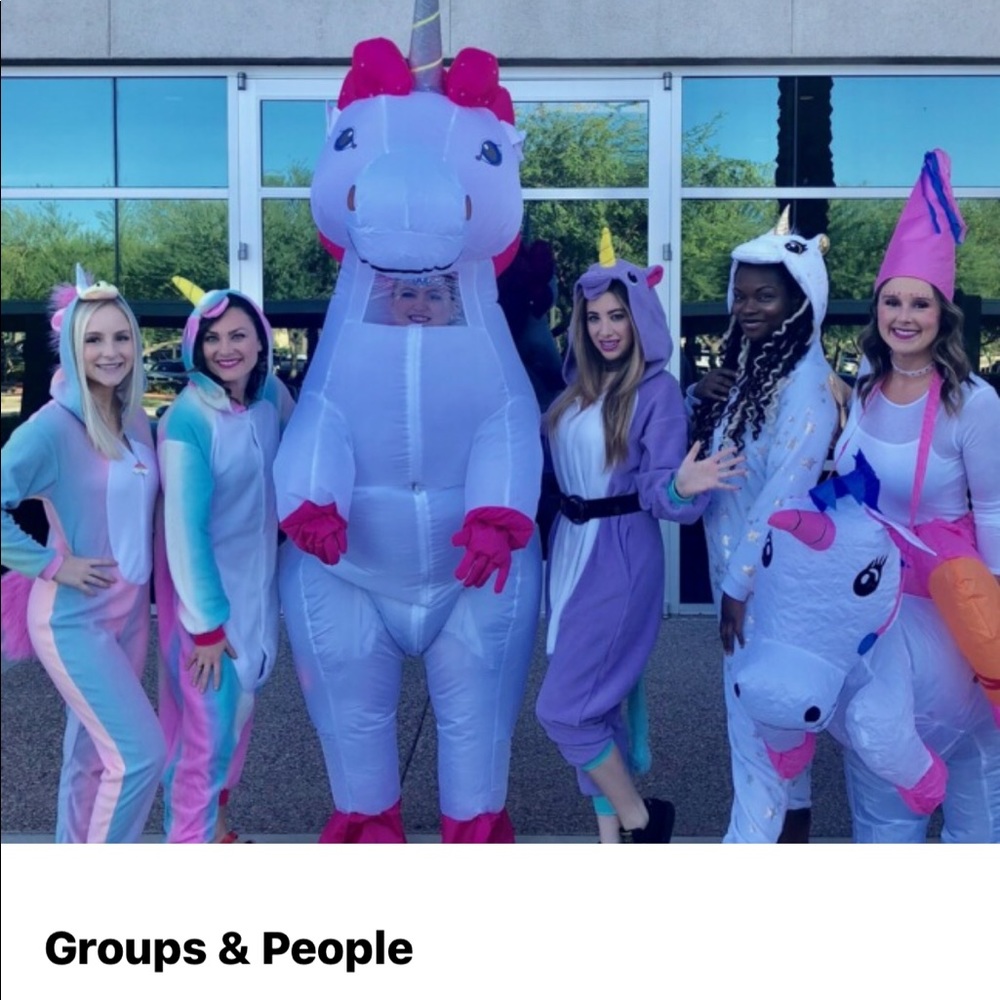 Unicorn onesie!! Halloween or onesie nightgown